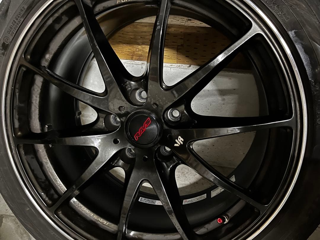RAYS VR G25 18 x 8.5J ホイールセット