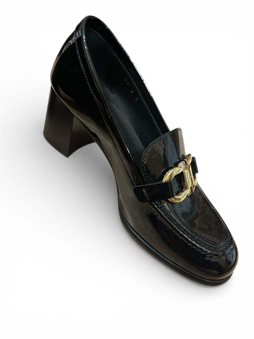 フェラガモ　ヒールローファー2025SS UK5