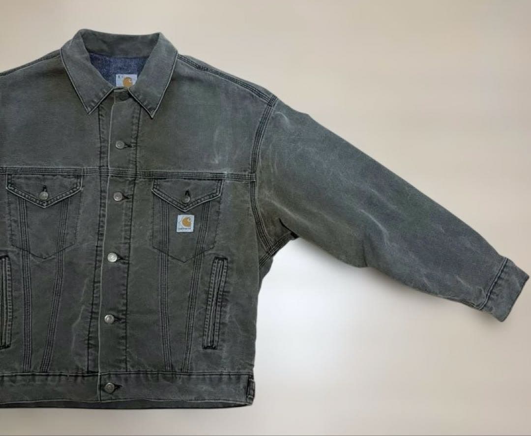 は*と様 90s カーハート トラッカージャケット ブランケット L JB142