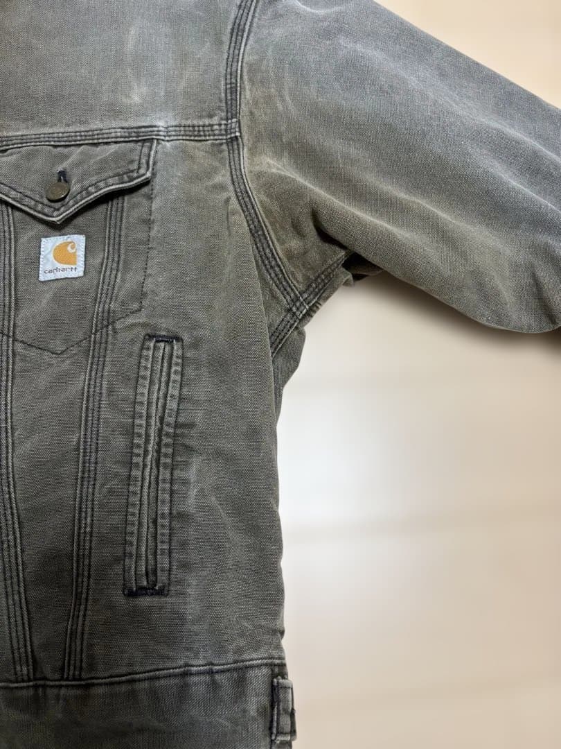 は*と様 90s カーハート トラッカージャケット ブランケット L JB142