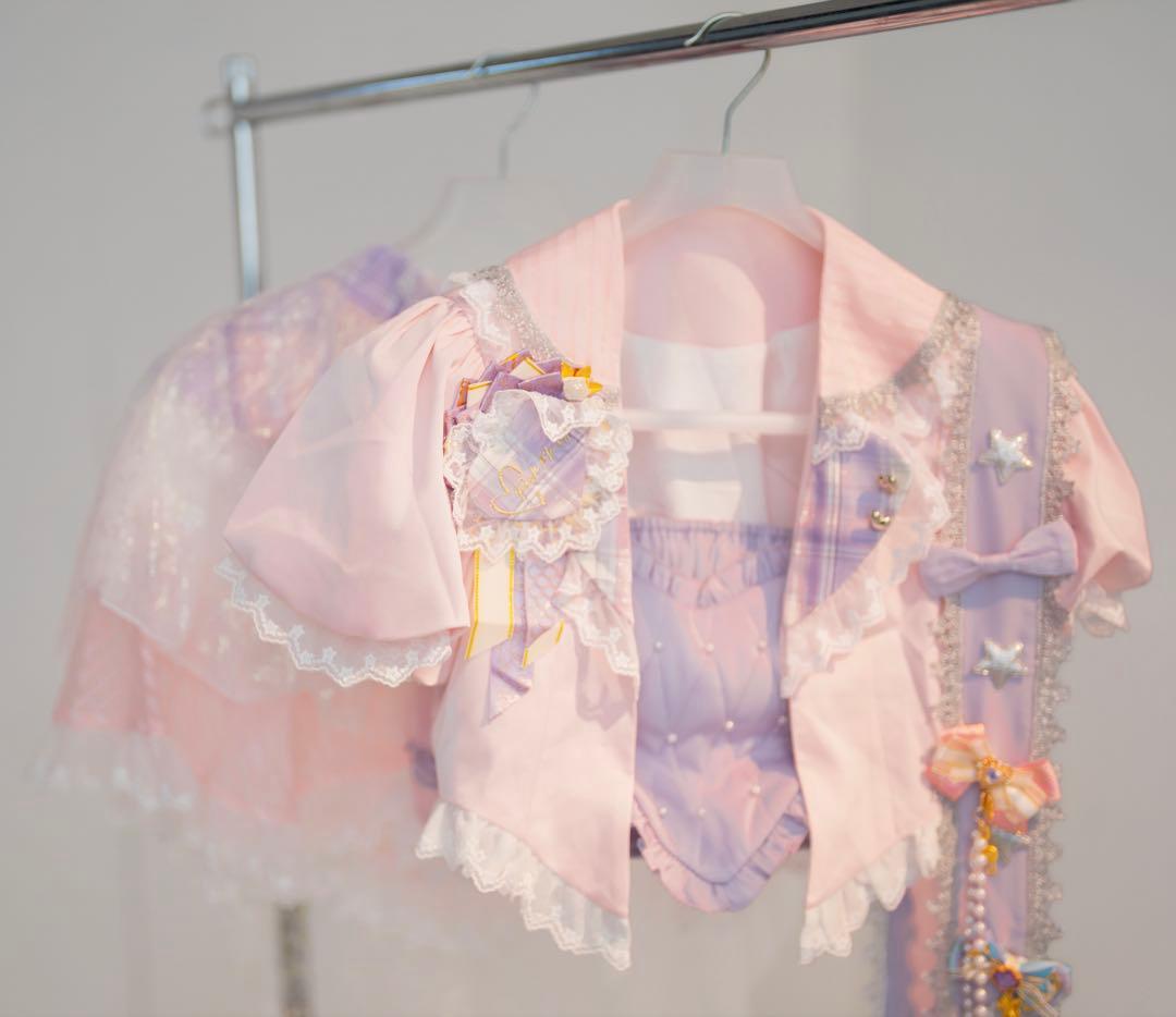 アイドル 衣装 ロリータ ピンク 紫