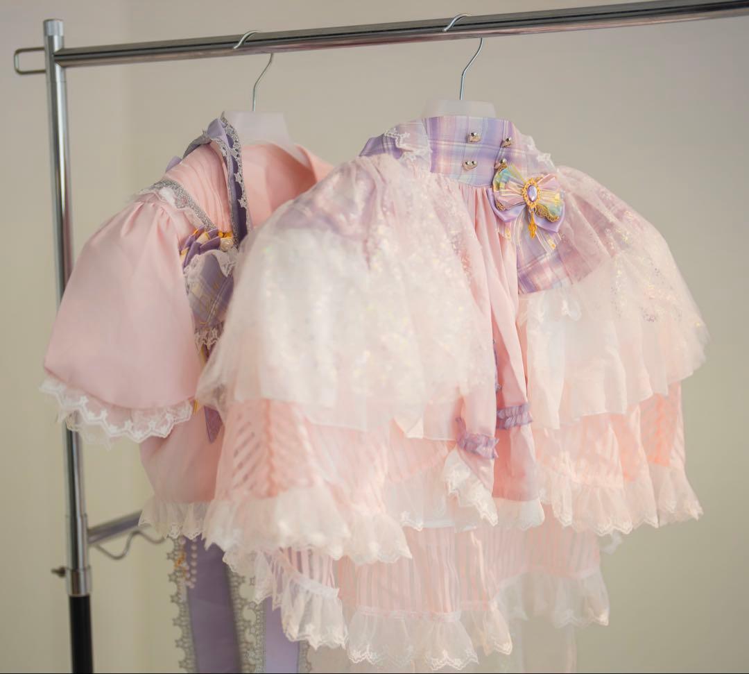 アイドル 衣装 ロリータ ピンク 紫