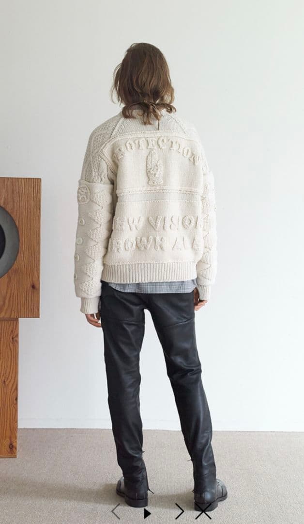 SUNSEA pub sweater2 twoness　midorikawa