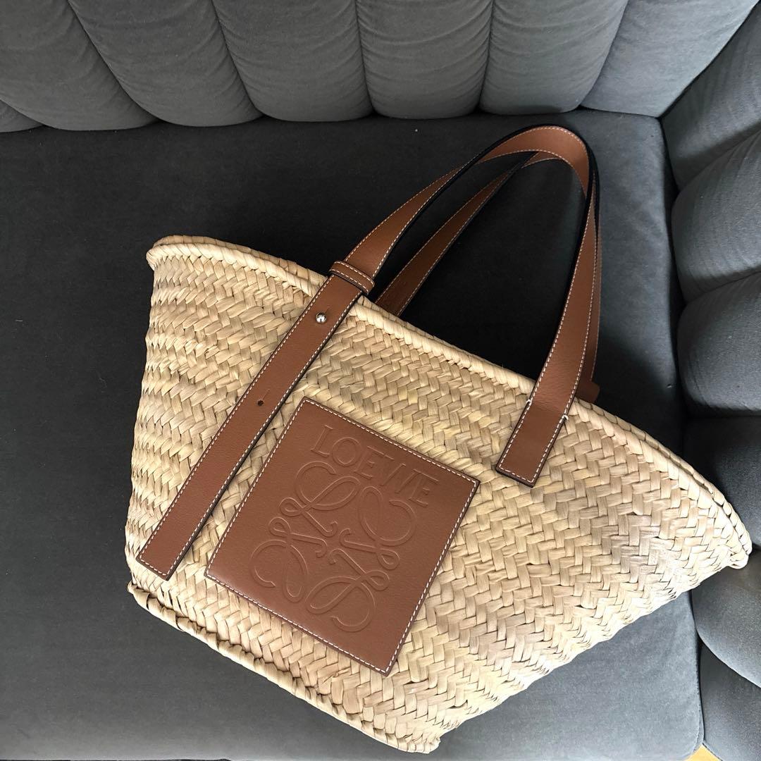 コ*ト様 【美品】ロエベ　バスケットバッグ　カゴバッグ　ミディアム