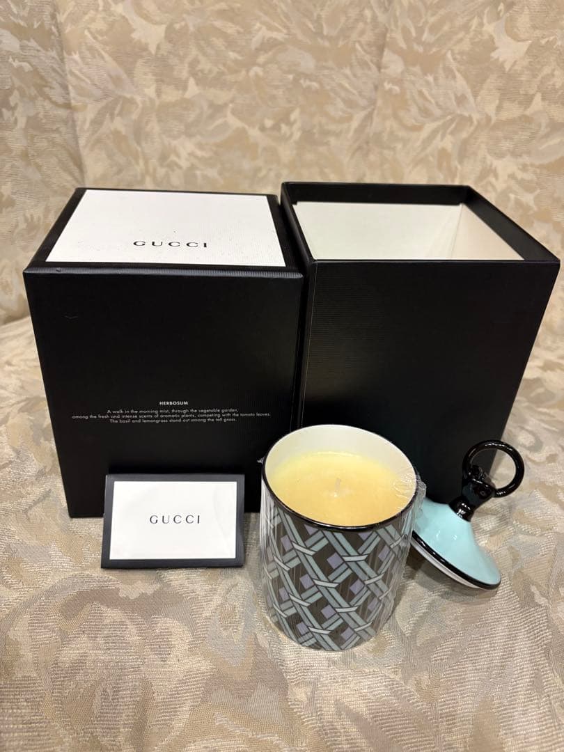 GUCCI グッチ　アロマキャンドル　ハーバリウム　リチャードジノリ