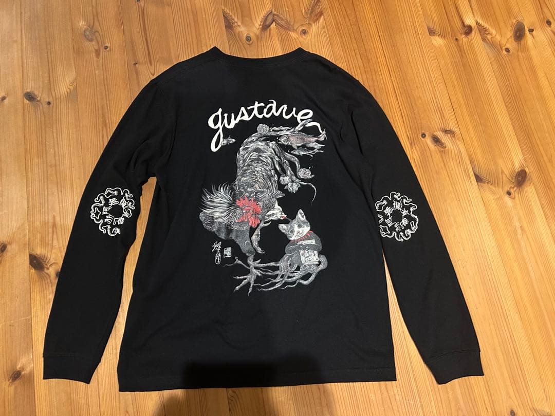 箱無し　ヒグチユウコ　ロンT GUSTAVE若冲雄 鶏図