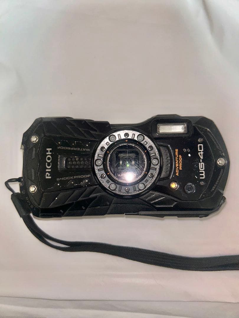 RICOH WG-40 防水デジタルカメラ ブラック