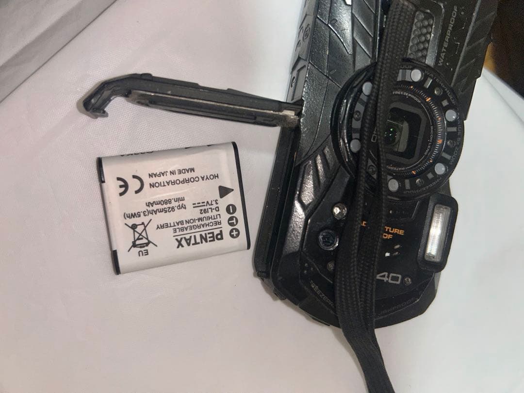 RICOH WG-40 防水デジタルカメラ ブラック