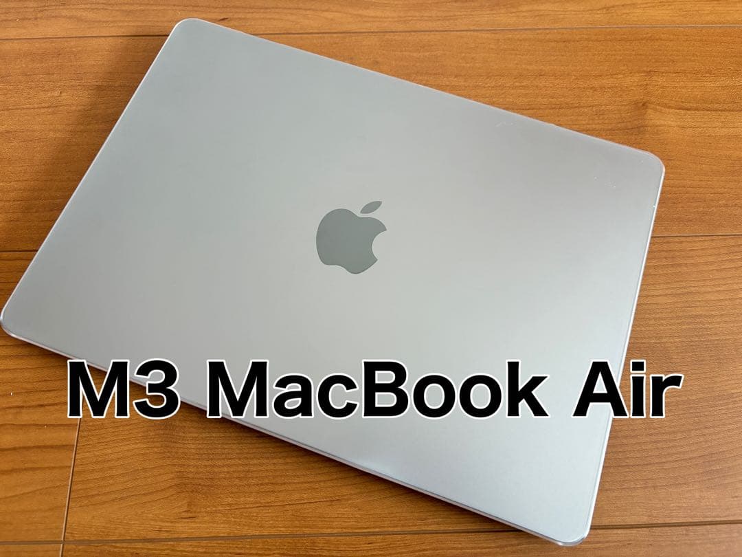 MacBook Air M3チップ　13インチ　スペースグレー