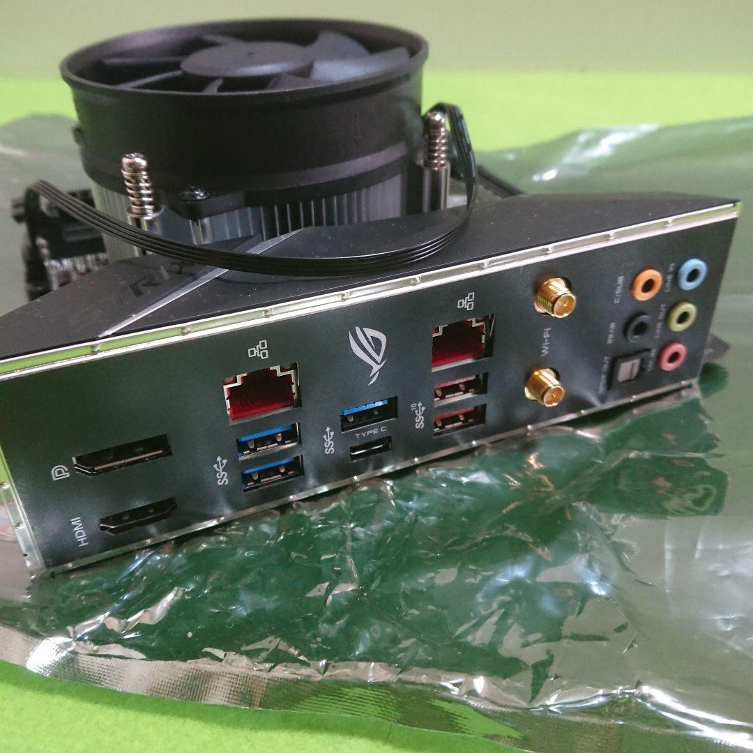 【動作品】ROG STRIX H370-GAMING マザーボード等セット