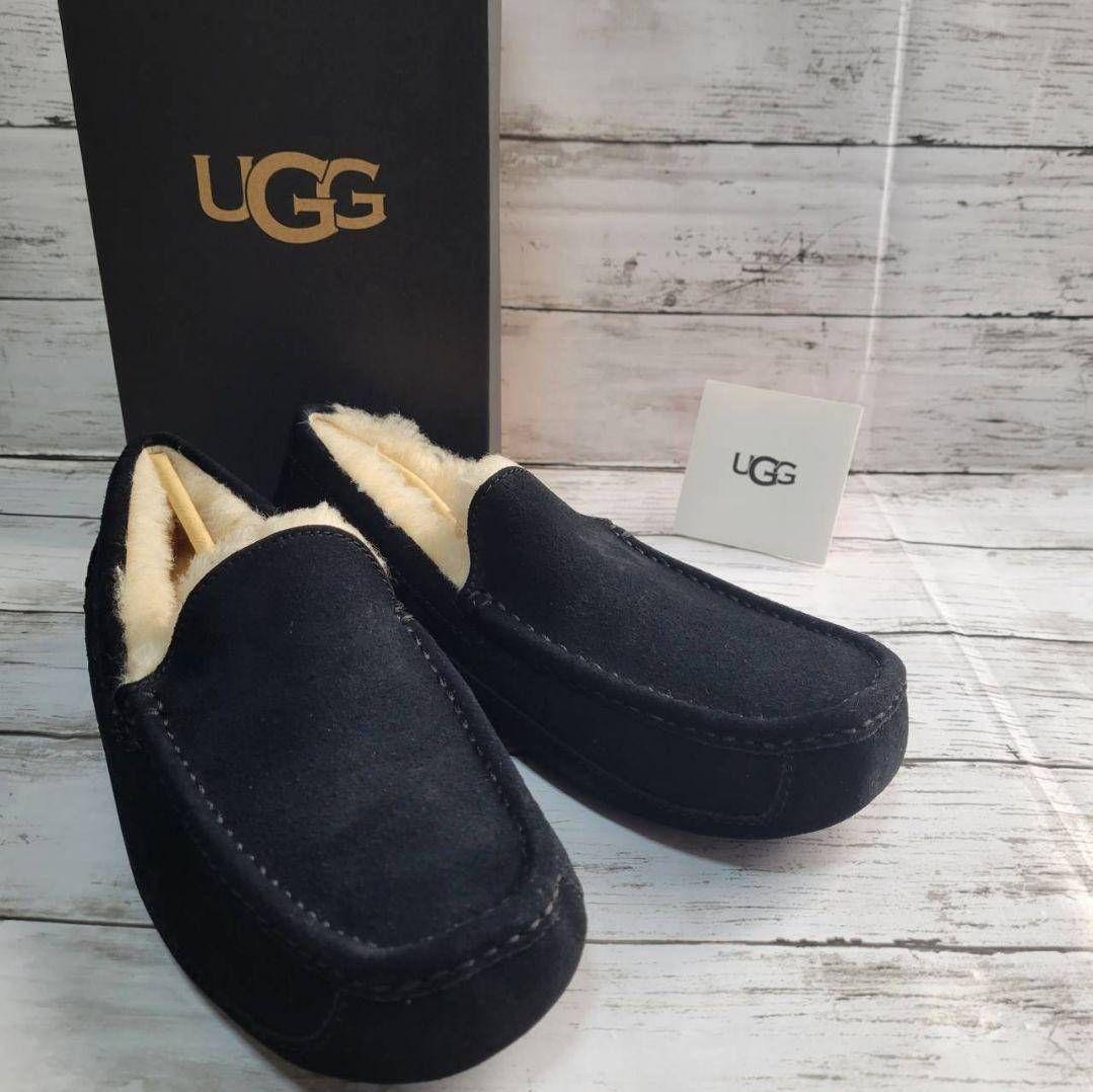 UGG ASCOT モカシン 27cm ブラック