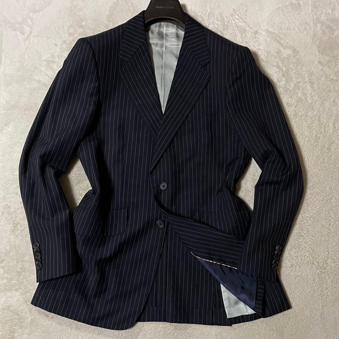 ポールスミス × 伊生地 パイピングデザイン セットアップスーツ M 美品