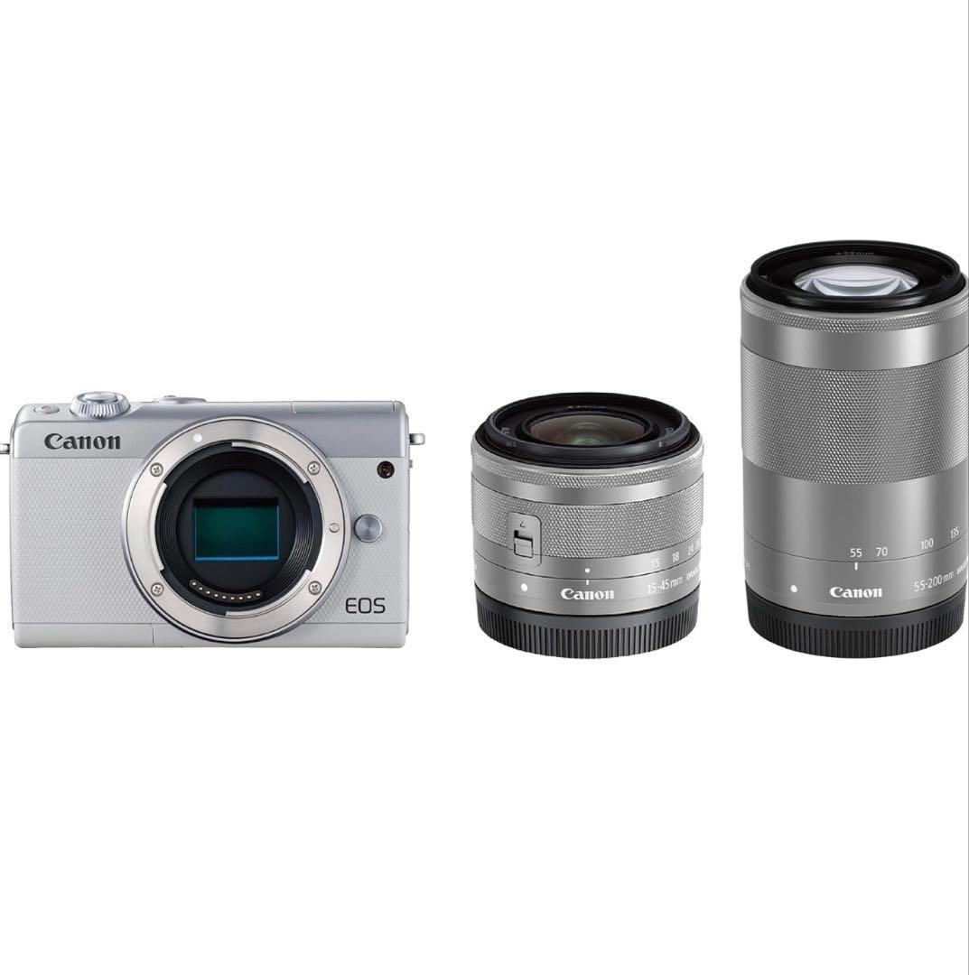 Canon EOS M100 レンズキット ホワイト