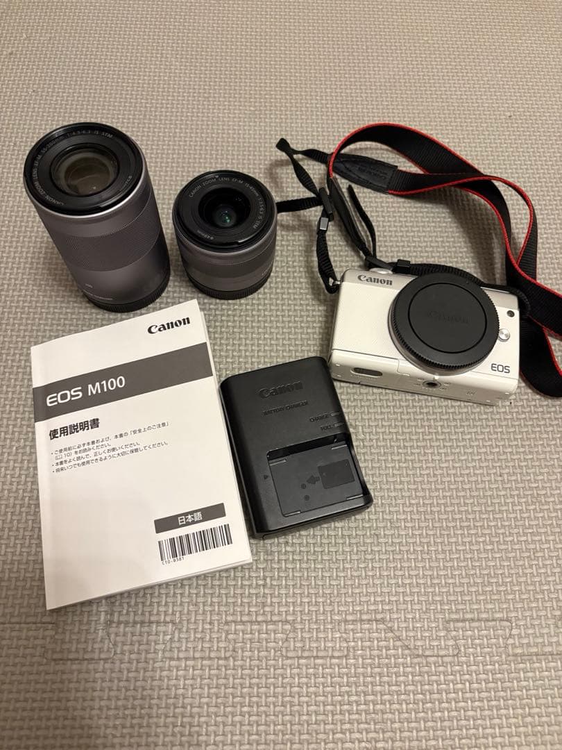 Canon EOS M100 レンズキット ホワイト