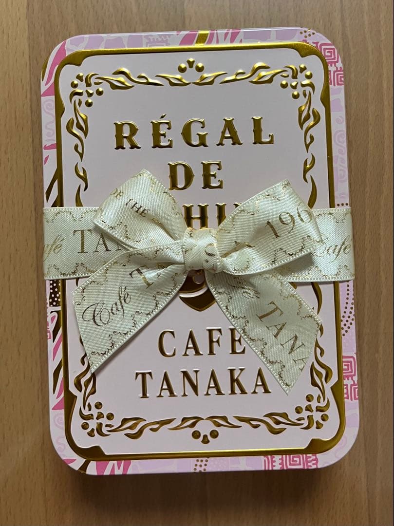 【最終値下げ】カフェタナカ　阪急限定　ボールアンドチェーン　クッキー缶セット