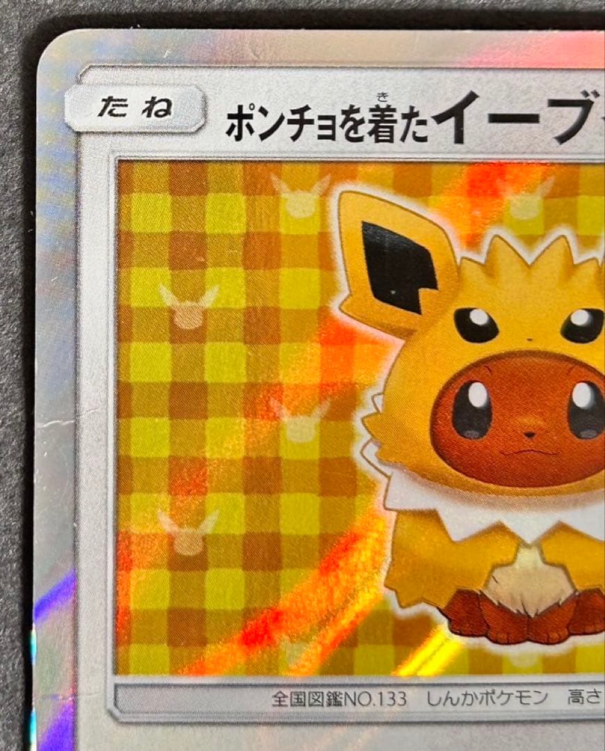 ポケモンカード　ポンチョを着たイーブイ138/SM-P
