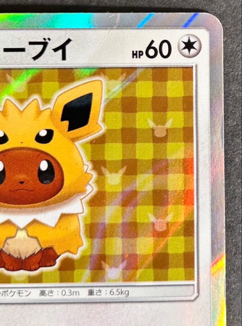 ポケモンカード　ポンチョを着たイーブイ138/SM-P