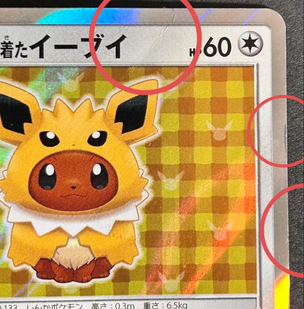 ポケモンカード　ポンチョを着たイーブイ138/SM-P