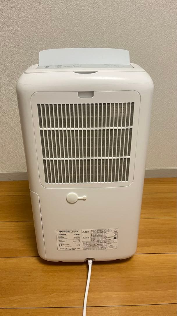 シャープ 衣類乾燥 除湿機 CV-P71-W 7.1L/日 部屋干し 消臭