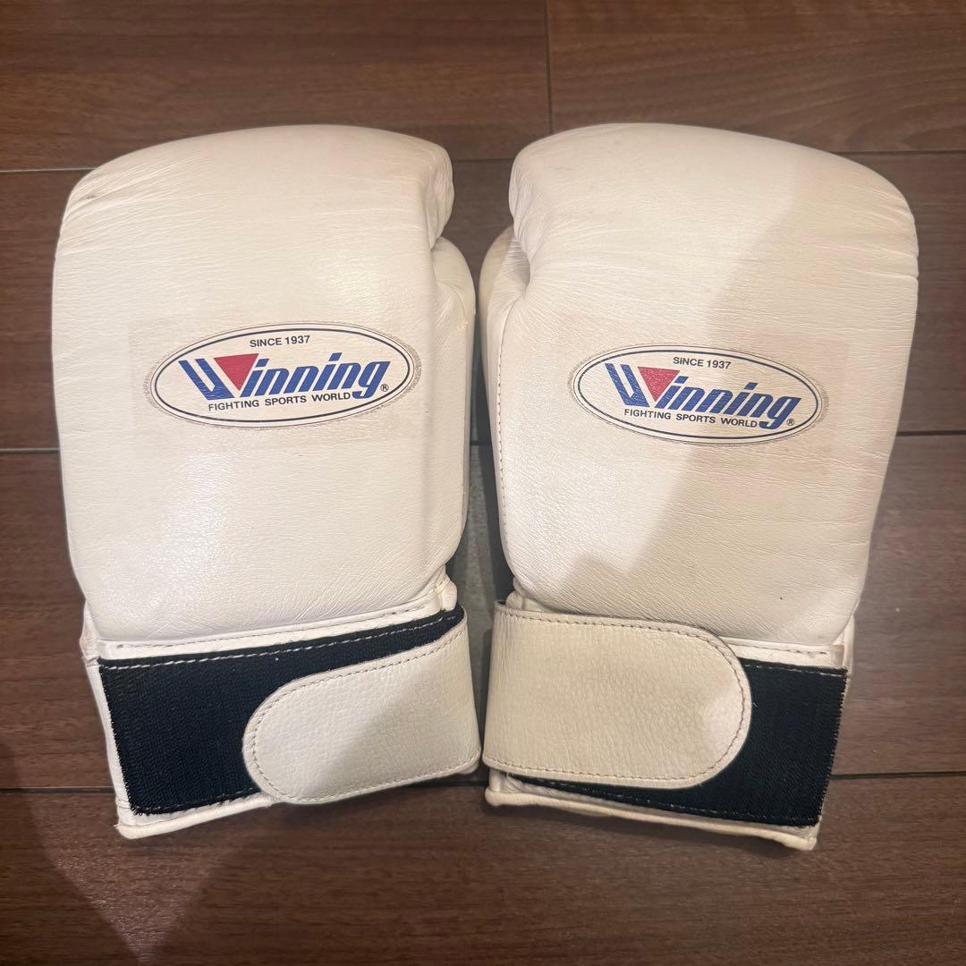 Winning ボクシンググローブ 8oz ホワイト