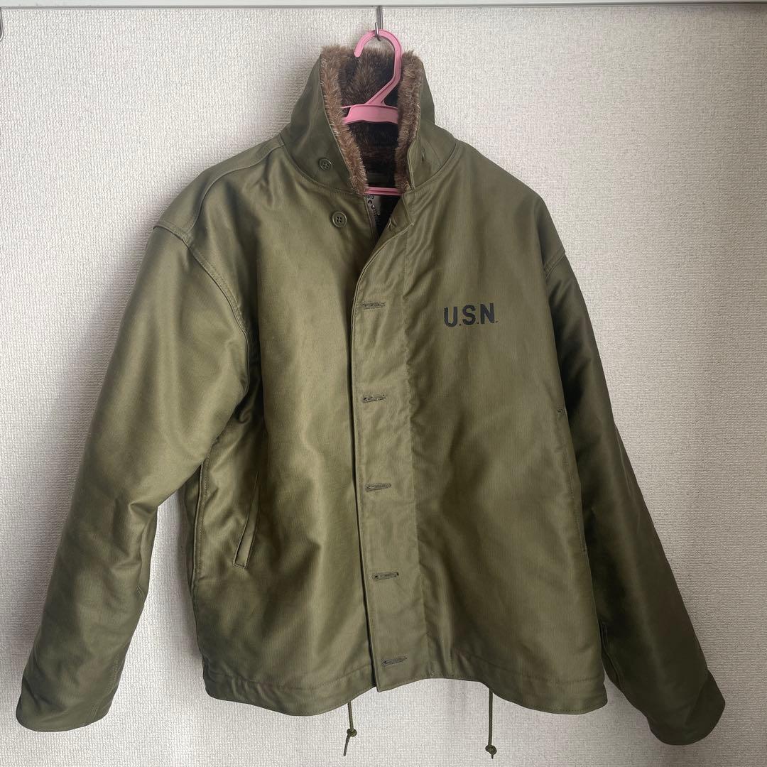 HOUSTON ヒューストン N-1デッキジャケット