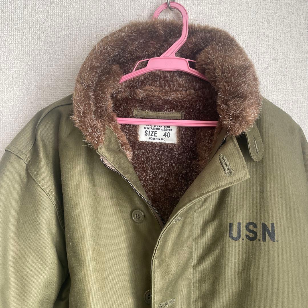 HOUSTON ヒューストン N-1デッキジャケット