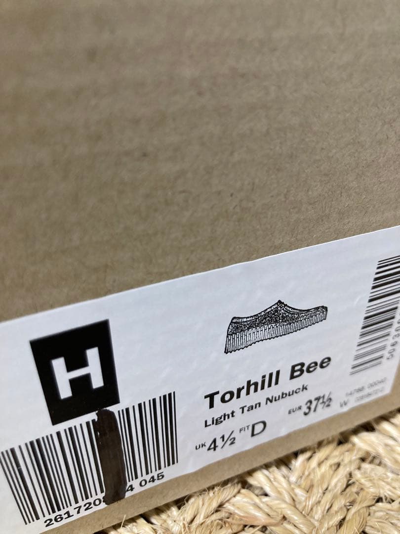 Clarks TorhillBee 厚底　モカシン　ベージュ