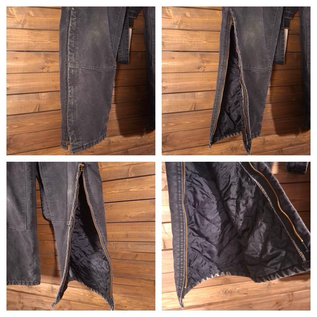 00s carhartt カーハート ダック地 ダブルニー オーバーオール 黒