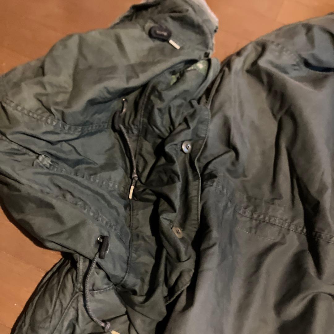 m-65 フィッシュテールパーカー　モッズパーカー　ライナー、フード付き