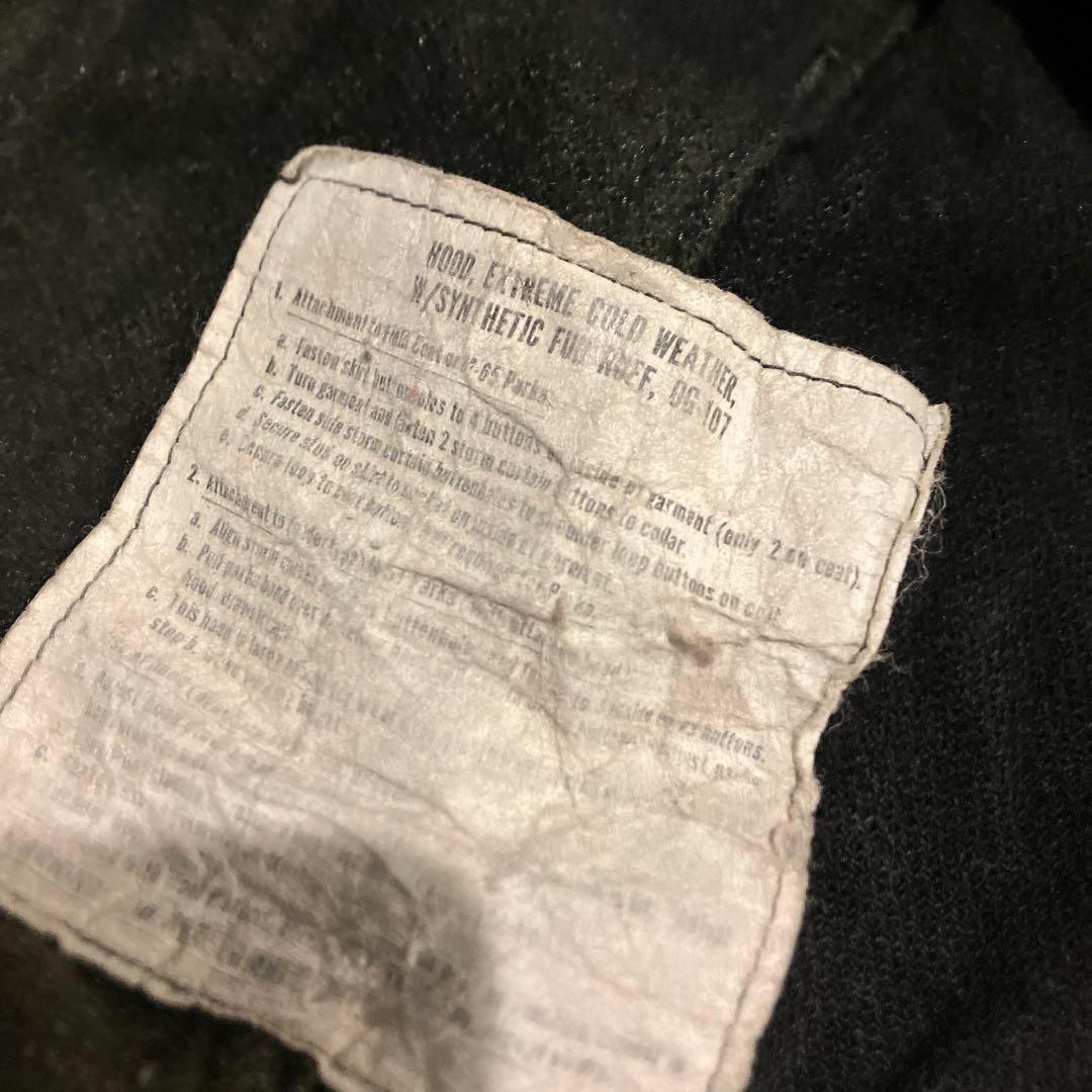 m-65 フィッシュテールパーカー　モッズパーカー　ライナー、フード付き