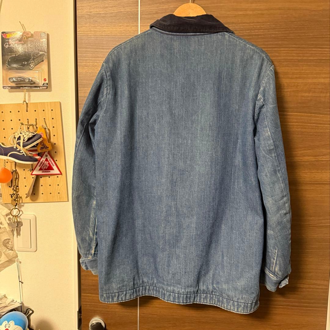 60〜70s Wrangler デニムカバーオール ブランケット付き サイズ36