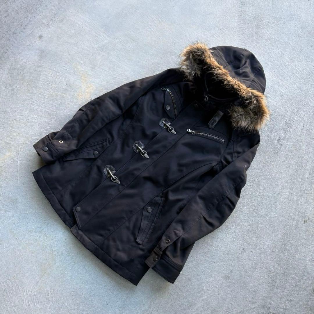 00s fire man jacket fur opium y2k 平成