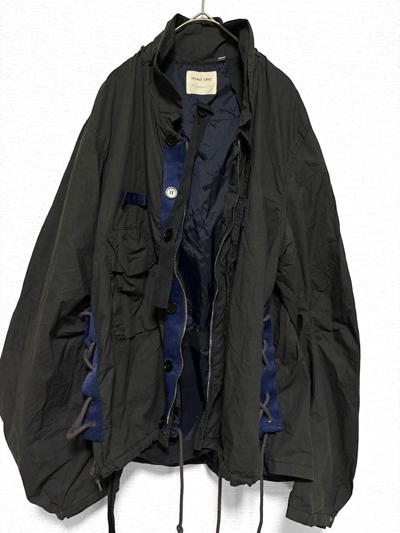 Helmut Lang/M69/Flak Jacket/52/本人期/2way黒