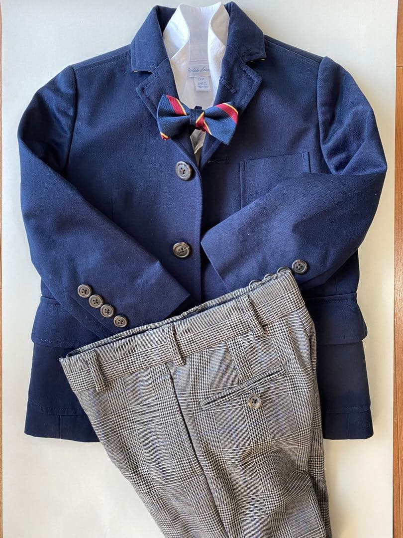 美品！ラルフローレン フォーマルスーツ　100