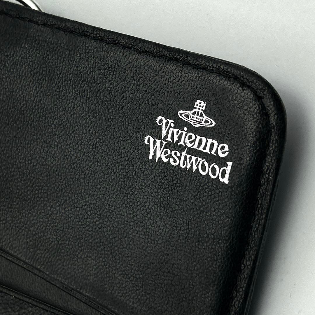 Vivienne Westwood 長財布 安全ピンク キルティング フラップ