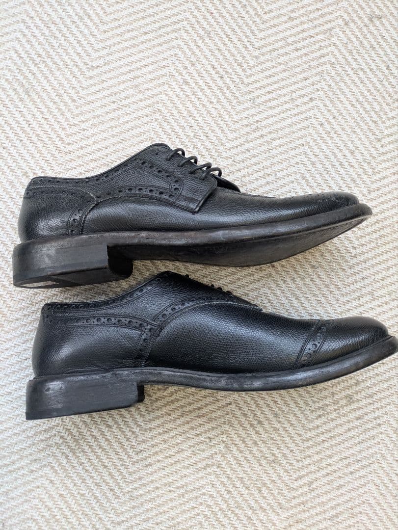 【レア】バーバリー　BURBERRY ビジネス　シューズ　革靴　ブラック　黒