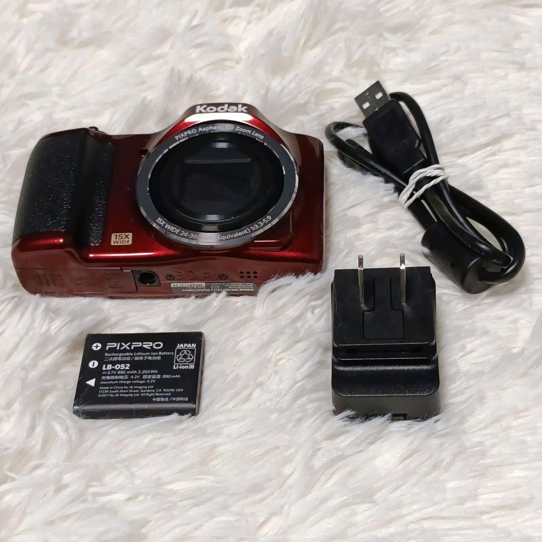 【美品】Kodak コダック PIXPRO FZ152 レトロコンデジ デジカメ