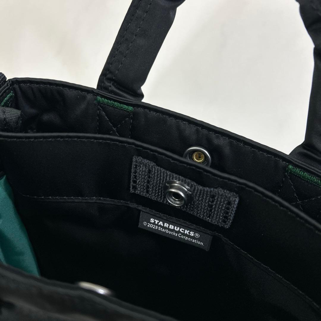 美品　コラボ　ポーター　スタバ　ドラムバッグS スターバックス　トート 2023
