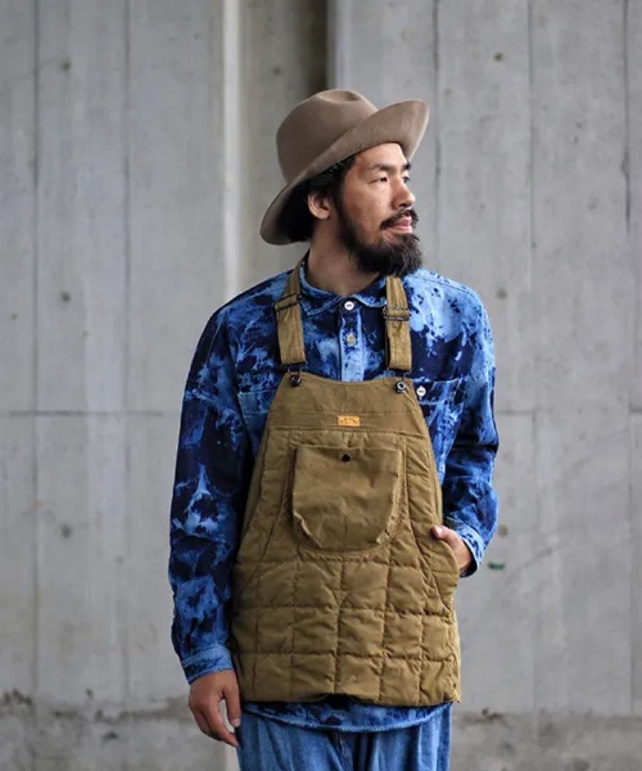 トップス NATAL DESIGN HOLTER APRON QUILTED