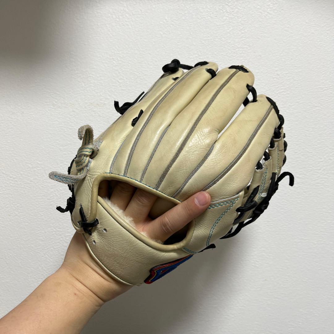 1117 てっぺん Tappen 型抜群 即戦力 美品 硬式 内野手用グローブ