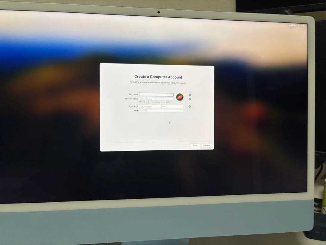 Apple iMac 24inch M1 ブルー 本体＋付属品＋元箱