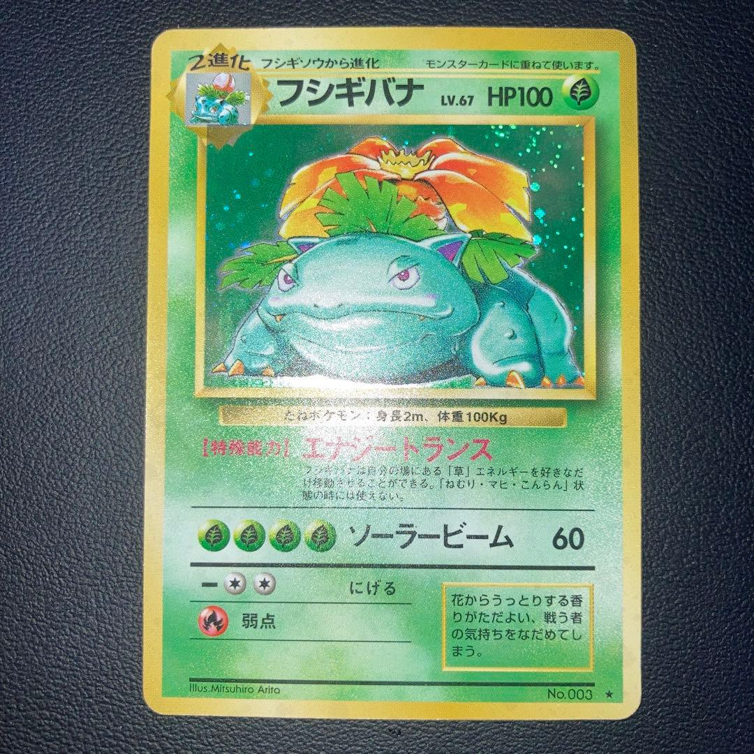 美品　フシギバナ　旧裏　キラ　ホロ