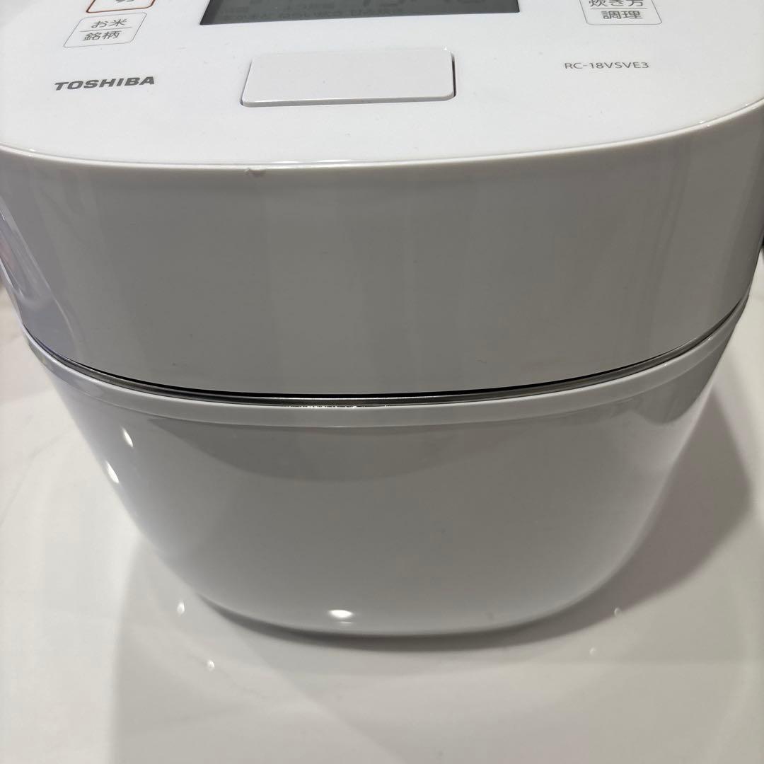最終値下げ❗️２０２３年式TOSHIBA IH炊飯器 RC-18VSE3 ー炊飯器
