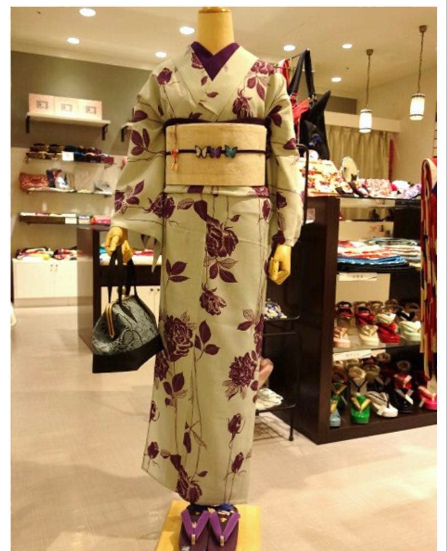 豆千代モダン　二尺袖　2尺袖　浴衣　セオα セオアルファー　検索)撫松庵　ふりふ