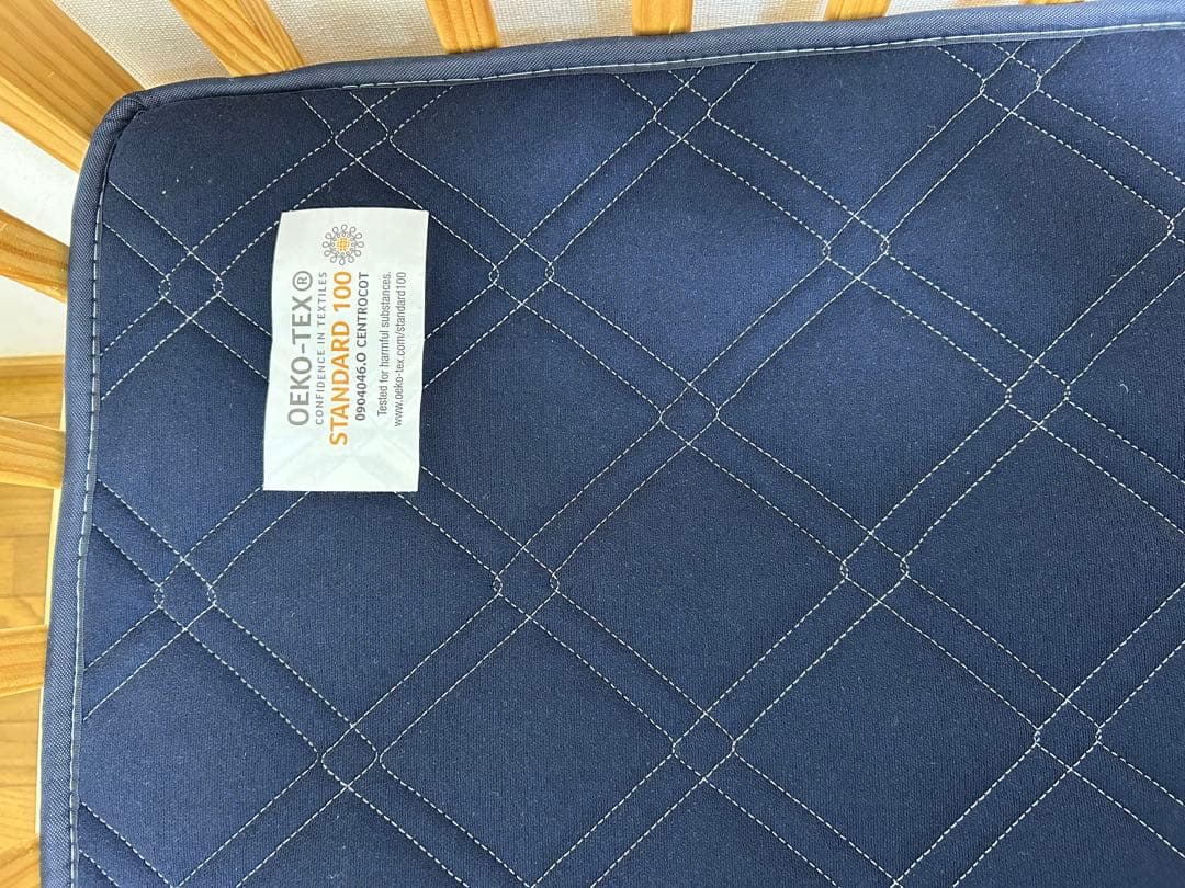 ベビーベッド（yamatoya）＋約10cmの極厚マットレス＋その他グッズセット