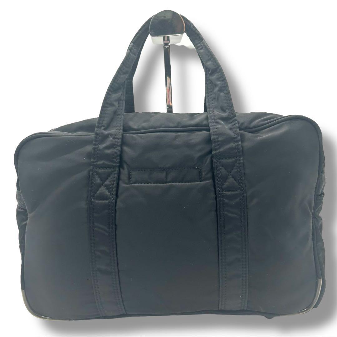 極美品 1420 HEAD PORTER タンカー ボストンバッグ A4 黒