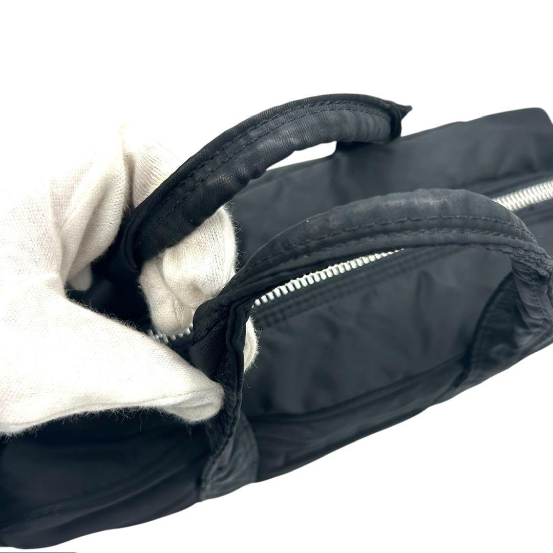 極美品 1420 HEAD PORTER タンカー ボストンバッグ A4 黒