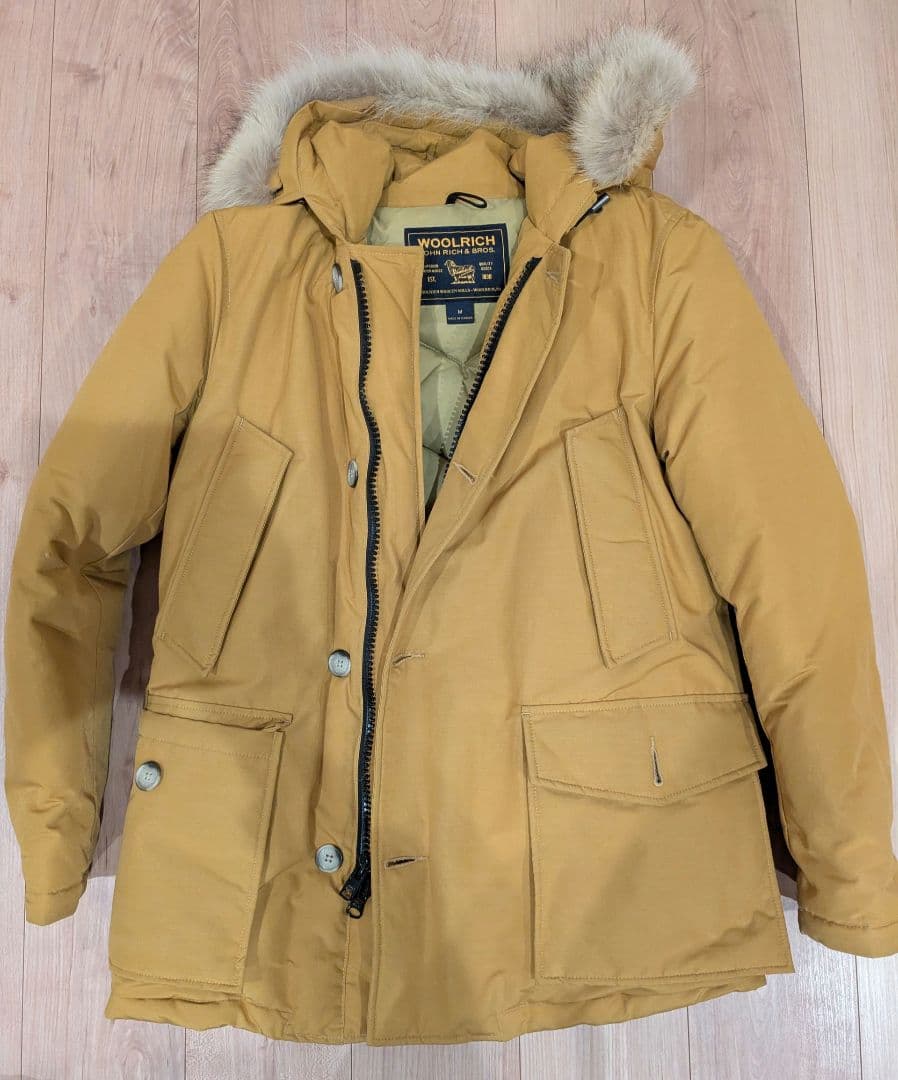 【早い者勝ち】WOOLRICH ダウンジャケット M イエロー