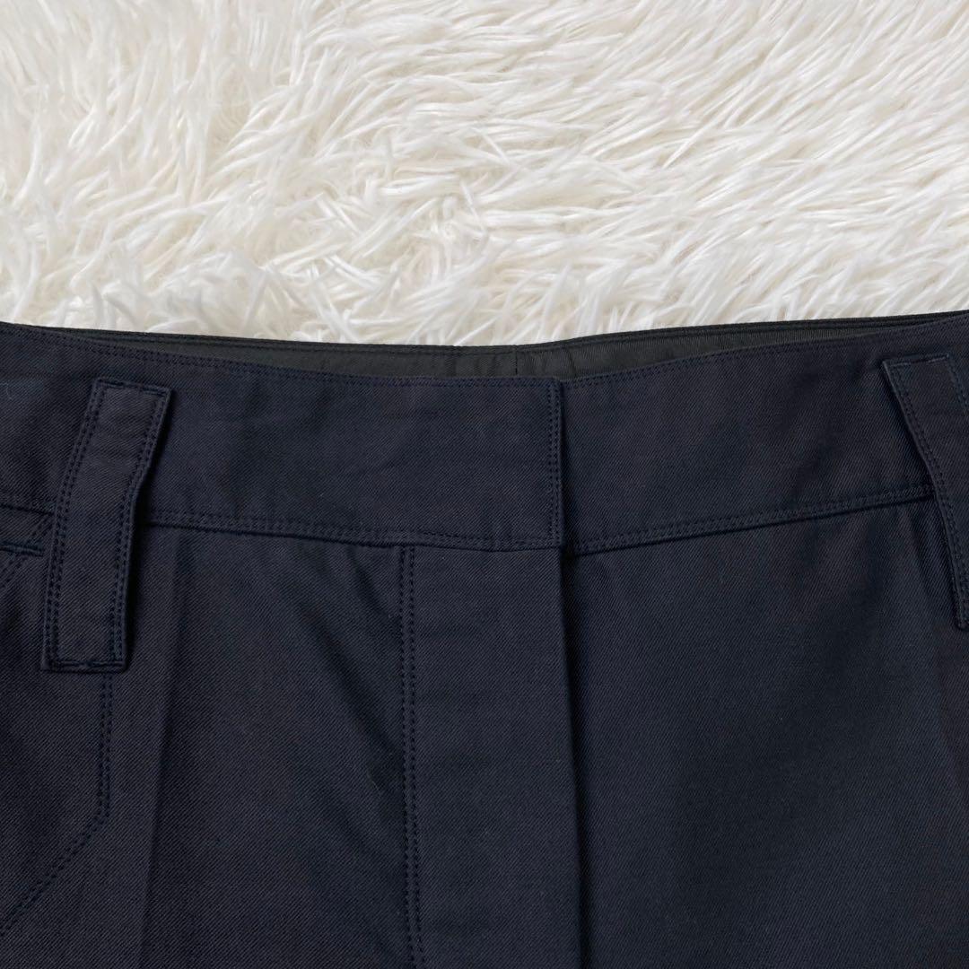 LOUIS VUITTON ハーフパンツ ブラック 34 タック入り オフィス