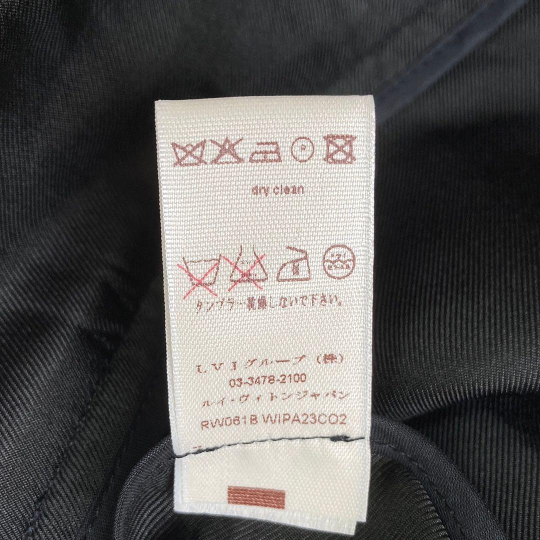 LOUIS VUITTON ハーフパンツ ブラック 34 タック入り オフィス